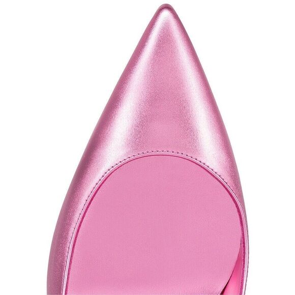Christian Louboutin So Kate 120 pointed toe Metallic Pink pumps 37.5 - Picture 4 of 11